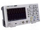 Oscilloscope: digital; Ch: 2; 200MHz; 1Gsps; 10kpts; LCD 7"; SDS OWON