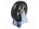 Transport wheel; Ø: 200mm; W: 50mm; H: 235mm; rigid; 350kg; rubber RADER