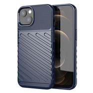 Thunder Case Flexible Tough Rugged Cover TPU Case for iPhone 13 blue, Hurtel