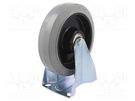 Transport wheel; Ø: 200mm; W: 50mm; H: 235mm; rigid; 350kg; rubber RADER