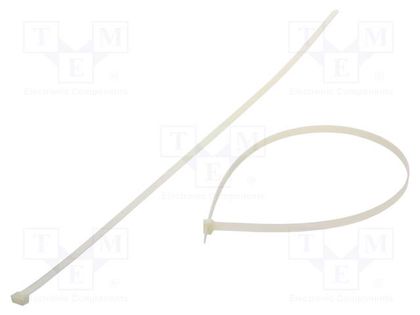 Cable tie; L: 890mm; W: 12.5mm; polyamide; 1112N; natural FIX&FASTEN FIX-S-12.5X890/N