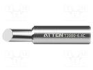 Tip; hoof; 6.4mm; for  soldering iron; ST-2080D ATTEN