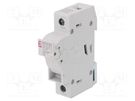 Fuse disconnector; 10.3x38mm; for DIN rail mounting; 25A; 1kVAC ETI POLAM