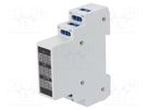 Module: voltage indicator; 3x80÷500VAC; IP20; Display: LED SPAMEL