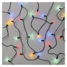 LED Christmas chain – traditional, 17.85 m, outdoor and indoor, multicolor, EMOS