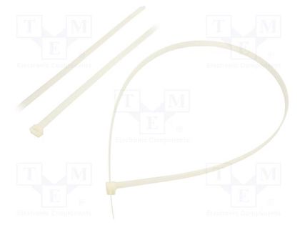 Cable tie; L: 1000mm; W: 12.5mm; polyamide; 1112N; natural FIX&FASTEN FIX-S-12.5X1000/N