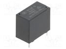 Relay: electromagnetic; SPST-NO; Ucoil: 24VDC; 10A; 10A/250VAC HONGFA RELAY