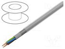 Wire; ÖLFLEX® CLASSIC 100 CY; 4G10mm2; PVC; transparent,grey LAPP