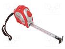 Measuring tape; L: 3m; Class: II; white; double-sided PROLINE