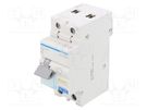 RCBO breaker; Inom: 16A; Ires: 30mA; Max surge current: 250A; IP20 HAGER