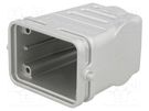Enclosure: for HDC connectors; C146; size E6; for cable; EMC,high AMPHENOL