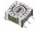 Encoding switch; HEX/BCD; Pos: 16; SMD; Rcont max: 80mΩ; P36 PTR HARTMANN