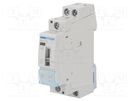 Relay: installation; monostable; NO x2; for DIN rail mounting HAGER