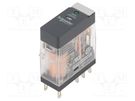 Relay: electromagnetic; DPDT; Ucoil: 230VAC; 5A; 5A/250VAC; socket SCHNEIDER ELECTRIC