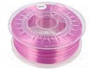 Filament: SILK; Ø: 1.75mm; bright pink; 225÷245°C; 1kg DEVIL DESIGN
