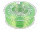 Filament: SILK; Ø: 1.75mm; green (light); 225÷245°C; 1kg DEVIL DESIGN