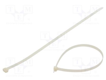 Cable tie; L: 650mm; W: 12.5mm; polyamide; 1112N; natural FIX&FASTEN FIX-S-12.5X650/N