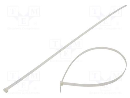 Cable tie; L: 900mm; W: 12.5mm; polyamide; 1112N; natural FIX&FASTEN FIX-S-12.5X900/N
