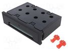 Inductance charger; black; 5W; Mounting: push-in; W: 188mm; H: 58mm 4CARMEDIA