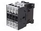 Contactor: 3-pole; Auxiliary contacts: NO; 230VAC; 10A; J7KN; 690V OMRON