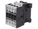 Contactor: 3-pole; Auxiliary contacts: NO; 230VAC; 18A; J7KN; 690V OMRON