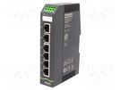 Switch Ethernet; unmanaged; Number of ports: 6; 9.5÷31.5VDC; RJ45 MURR ELEKTRONIK