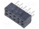 Socket; PCB-cable/PCB; female; Milli-Grid; 2mm; PIN: 10; on PCBs MOLEX