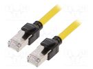 Connecting cable; IP20; 30VDC; 1A; 0.5m; XS6; -25÷75°C; Cat: 6a OMRON