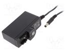 Power supply: switched-mode; mains,plug; 5VDC; 2.5A; 12.5W; 82.5% XP POWER
