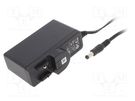 Power supply: switched-mode; mains,plug; 9VDC; 2.33A; 21W; 86.5% XP POWER