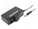 Power supply: switched-mode; mains,plug; 15VDC; 1.6A; 24W; 87.7% XP POWER