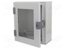 Enclosure: wall mounting; X: 300mm; Y: 350mm; Z: 160mm; orion+; steel HAGER