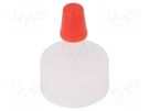 Cap for dispensing bottle; FIS-EAOB218,FIS-EARB218; white FISNAR