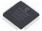 IC: dsPIC microcontroller; 512kB; 64kBSRAM; TQFP64; DSPIC; 0.5mm MICROCHIP TECHNOLOGY