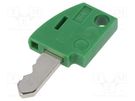 Key; green EATON ELECTRIC