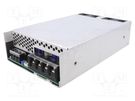Power supply: switched-mode; for building in; 1000W; 36VDC; 34A XP POWER