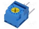 Potentiometer: mounting; single turn; 10kΩ; 500mW; ±10%; linear TOCOS