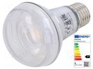 LED lamp; warm white; E27; 230VAC; 345lm; P: 4.5W; 36°; 2700K PHILIPS