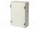 Enclosure: wall mounting; X: 400mm; Y: 600mm; Z: 200mm; orion+; steel HAGER