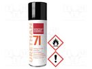 Protective coating; yellow; spray; urethane; 200ml; URETHAN71 KONTAKT CHEMIE