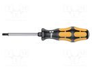Screwdriver; Torx®; for impact,assisted with a key; TX15 WERA