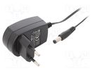 Power supply: switched-mode; mains,plug; 12VDC; 0.1A; 1.2W; 61% ESPE