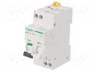 RCBO breaker; Inom: 16A; Ires: 30mA; Max surge current: 250A; IP20 SCHNEIDER ELECTRIC
