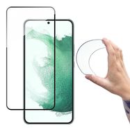 Wozinsky Full Cover Flexi Nano Glass Film Tempered Glass with a frame for Samsung Galaxy S22 transparent, Wozinsky
