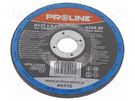 Grinding wheel; Ø: 125mm; Disc thick: 6mm; metal PROLINE