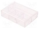 Container: collective; with partitions; 75x51x15mm TEKO