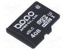 Memory card; industrial; aSLC,microSDHC; 4GB; -25÷85°C; PHANES-F APRO