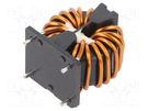 Inductor: wire with current compensation; THT; 2mH; 3.71mΩ; SCF KEMET