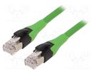 Connecting cable; RJ45; IP20; 60VDC; 1.76A; 300mm; 7000 Power; plug MURR ELEKTRONIK