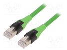 Connecting cable; RJ45; IP20; 60VDC; 1.76A; 600mm; 7000 Power; plug MURR ELEKTRONIK